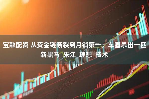 宝融配资 从资金链断裂到月销第一，车圈杀出一匹新黑马_朱江_理想_技术