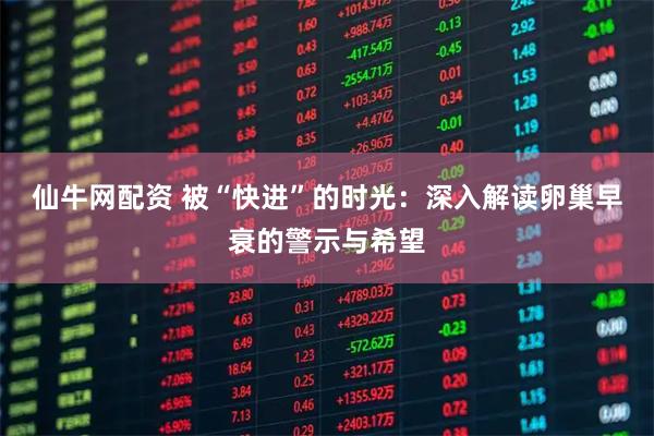 仙牛网配资 被“快进”的时光：深入解读卵巢早衰的警示与希望